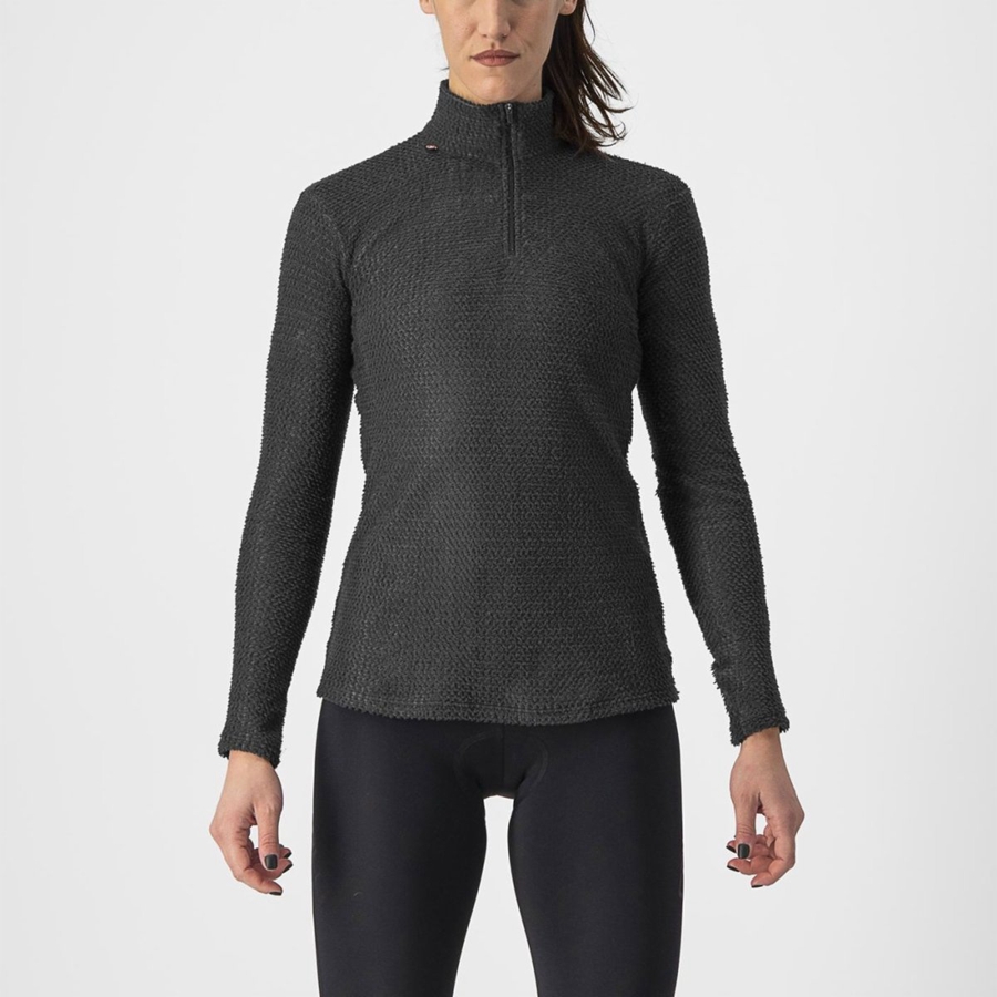 Castelli COLD DAYS W 2nd LAYER Women Base Layer Black | MF2795613