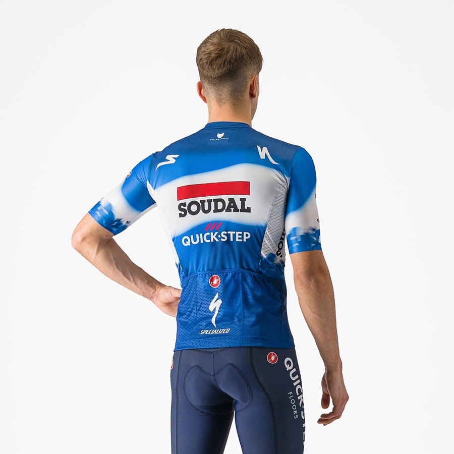 Castelli COMPETIZIONE 3 Men Jersey Blue / White | PN9260543