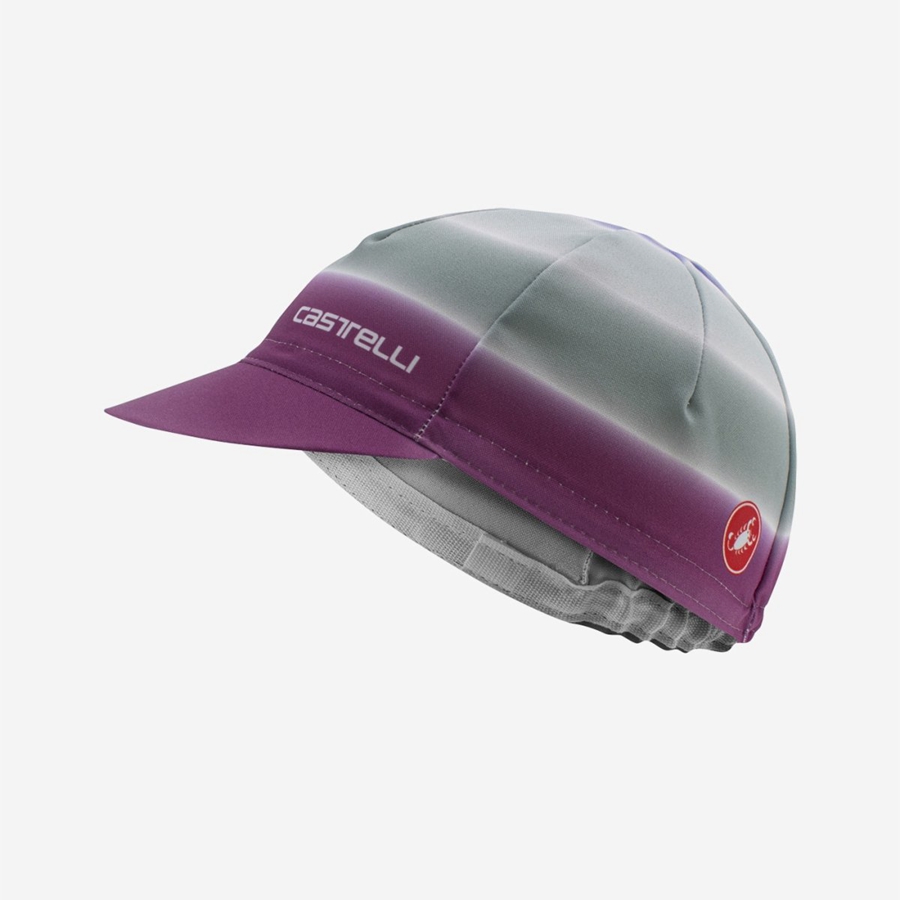 Castelli DOLCE Women Cap Purple White | UL5903872