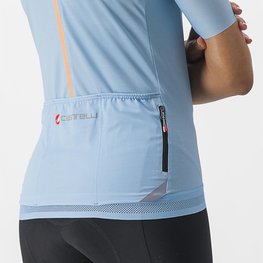 Castelli ENDURANCE W Women Jersey Blue | CT6927581