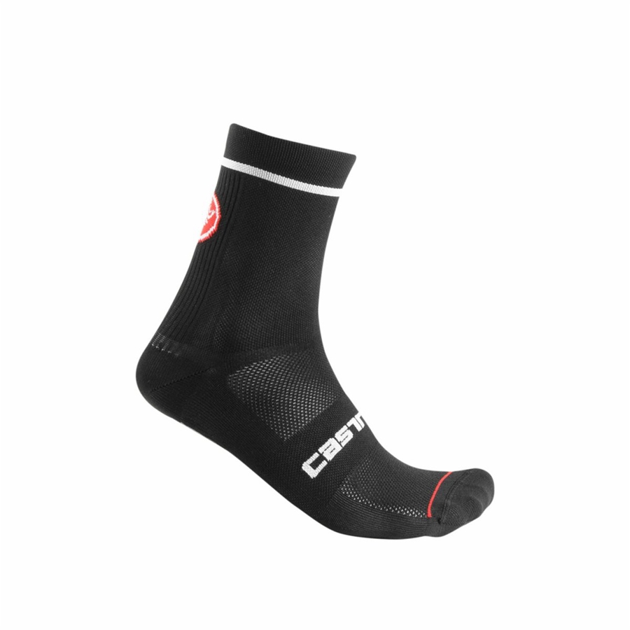 Castelli ENTRATA 13 Men Socks Black | FK7460139