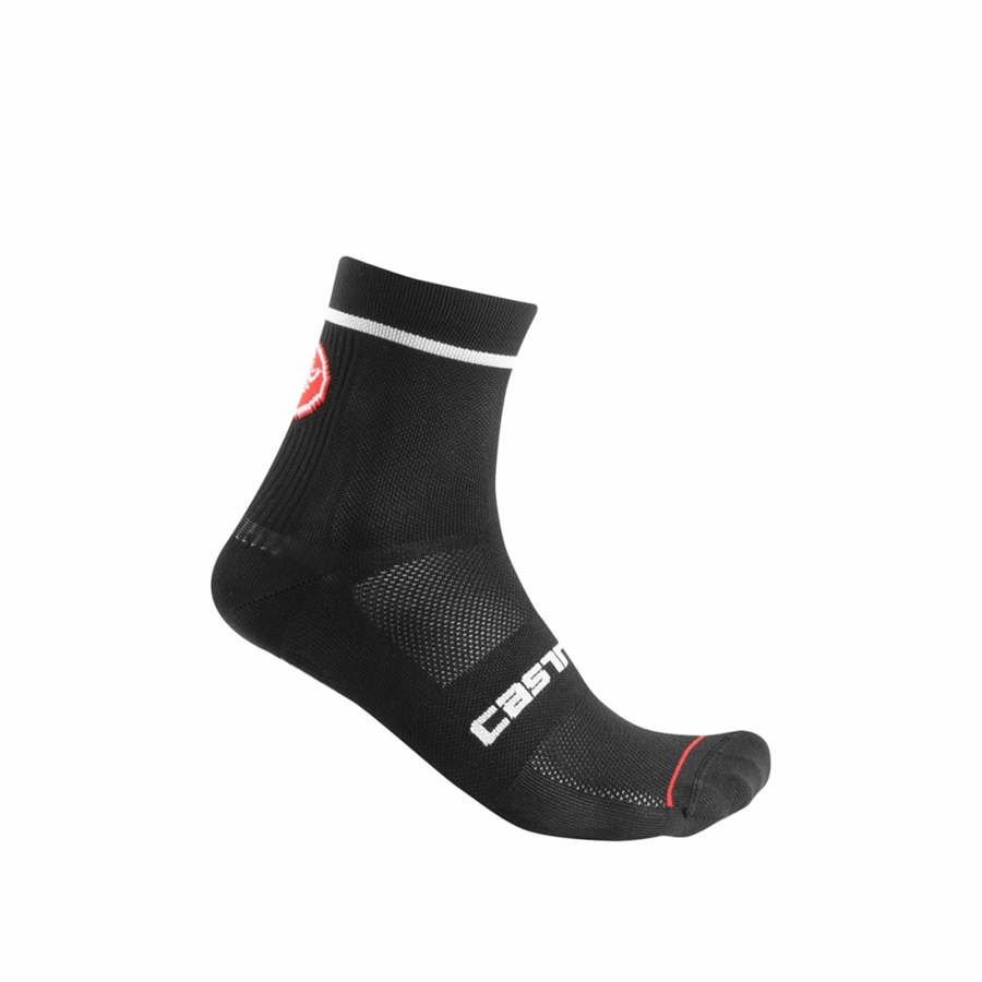 Castelli ENTRATA 9 Men Socks Black | FQ6785409