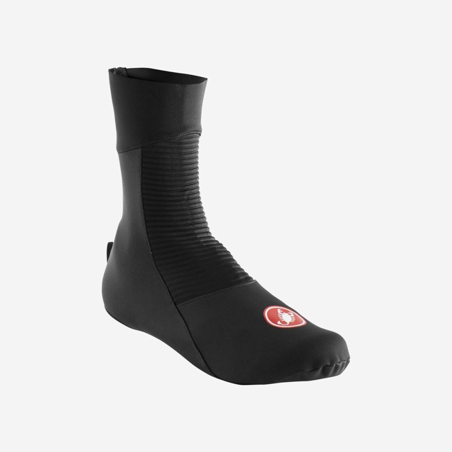 Castelli ENTRATA Men Shoecovers Black | YU6172354