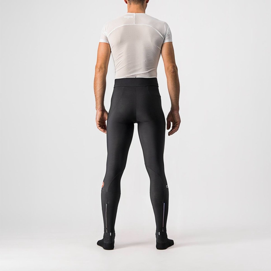 Castelli ENTRATA NO PAD Men Leggings Black | JD5748190