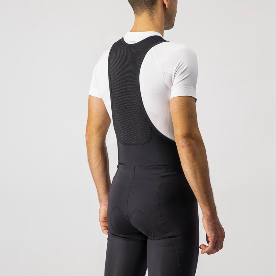 Castelli ENTRATA WIND Men Bib Tights Black | TD1849076