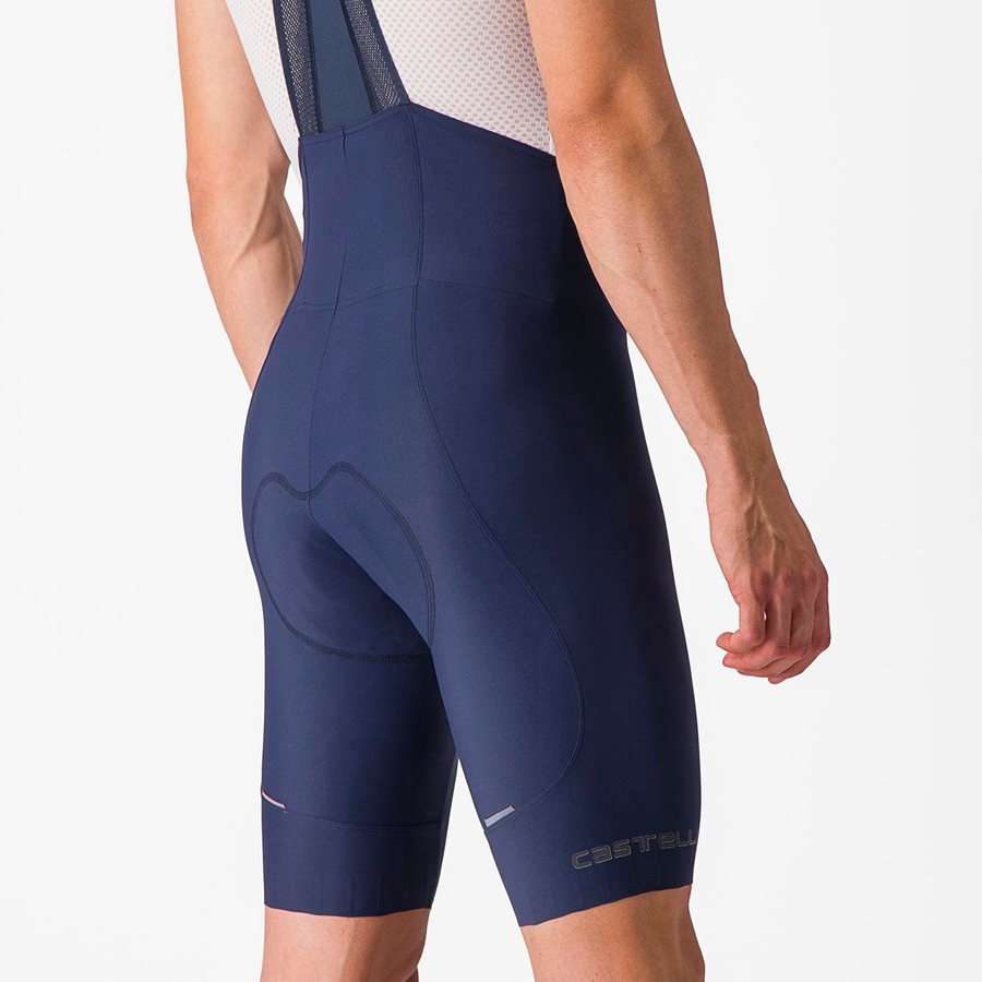 Castelli ESPRESSO Men Bib Shorts Blue | KT3678240