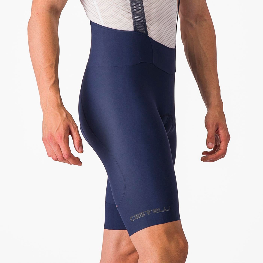 Castelli ESPRESSO Men Bib Shorts Blue | KT3678240