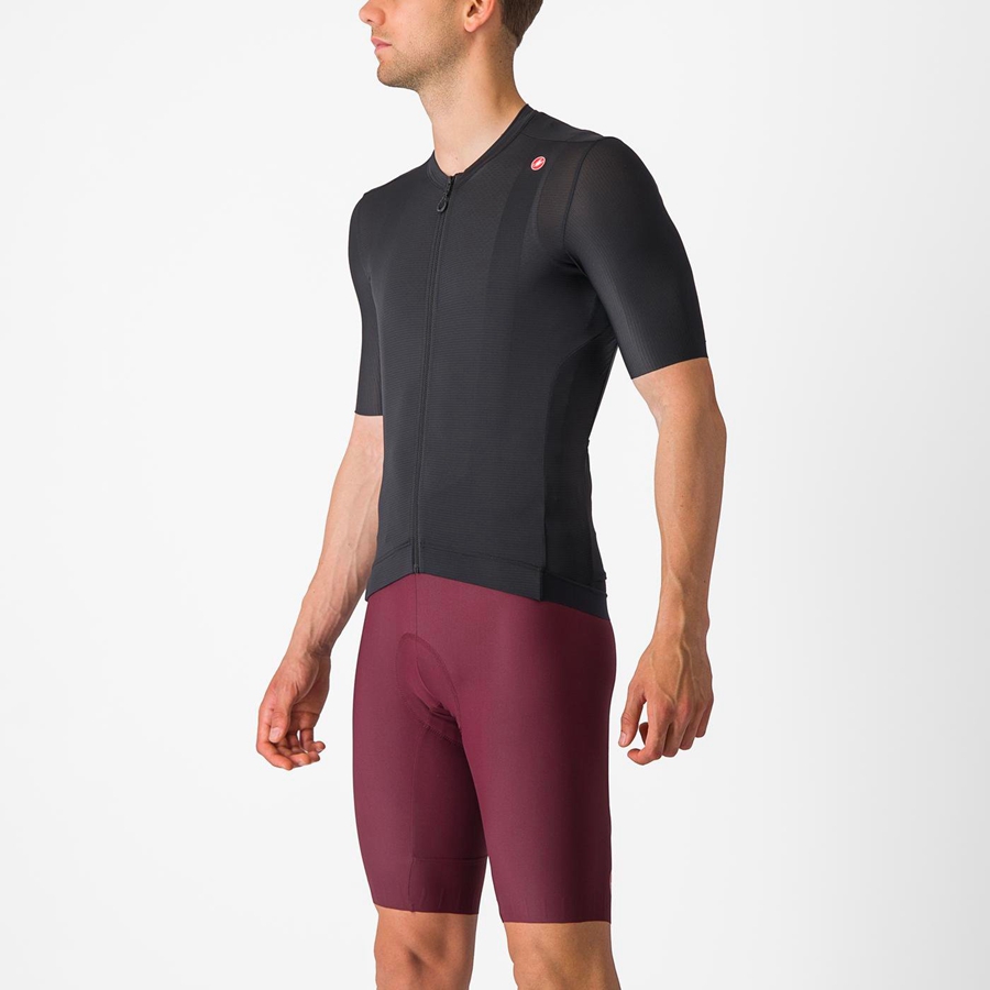 Castelli ESPRESSO Men Jersey Black / Dark Grey | MW4637085