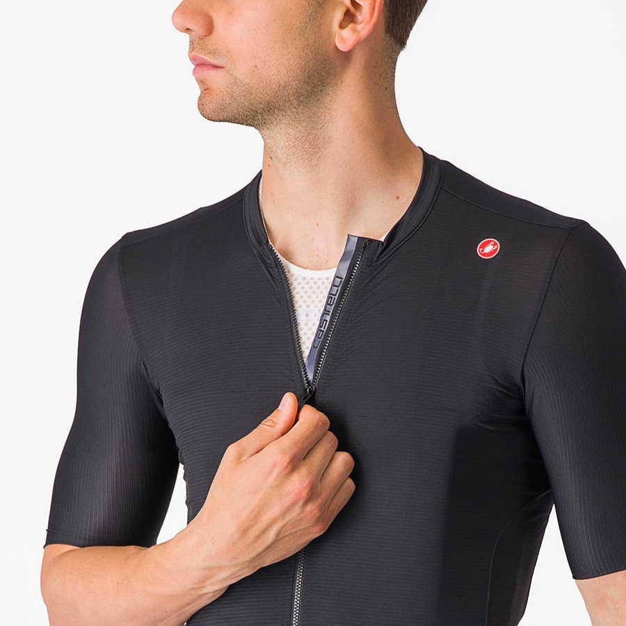 Castelli ESPRESSO Men Jersey Black / Dark Grey | MW4637085