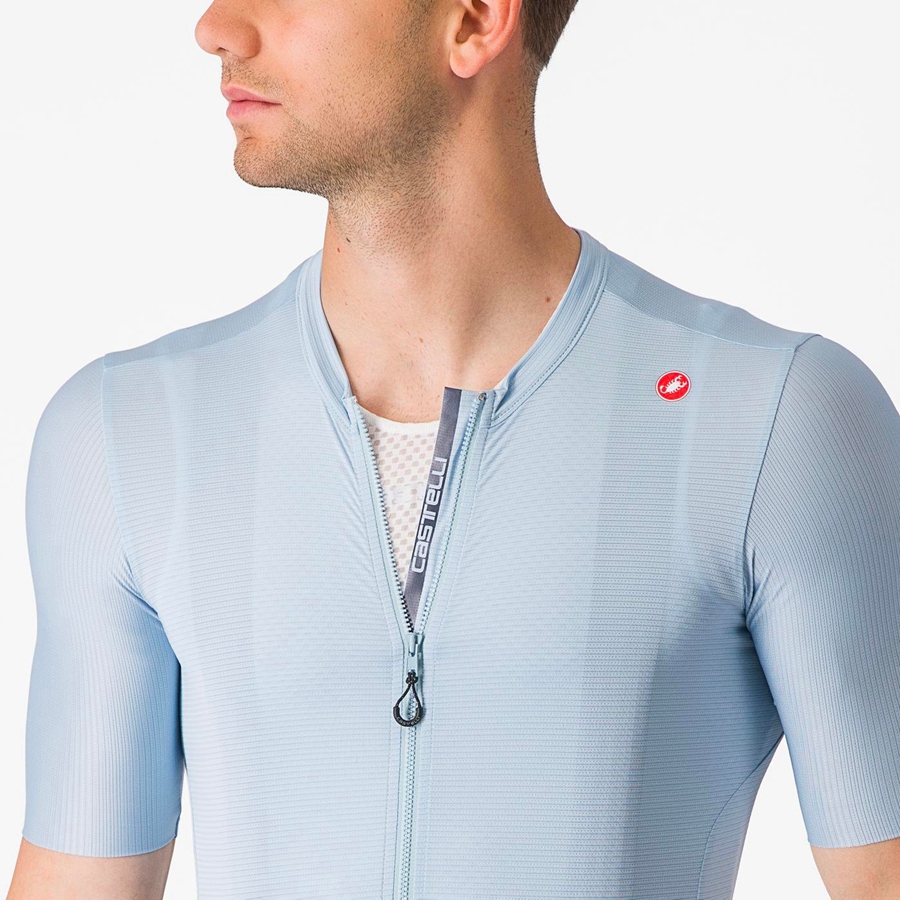 Castelli ESPRESSO Men Jersey Blue / Blue | QG6103987