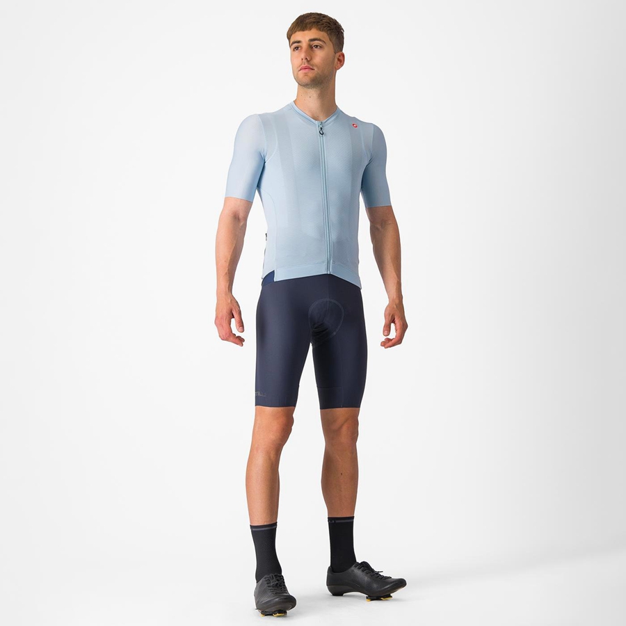 Castelli ESPRESSO Men Jersey Blue / Blue | QG6103987