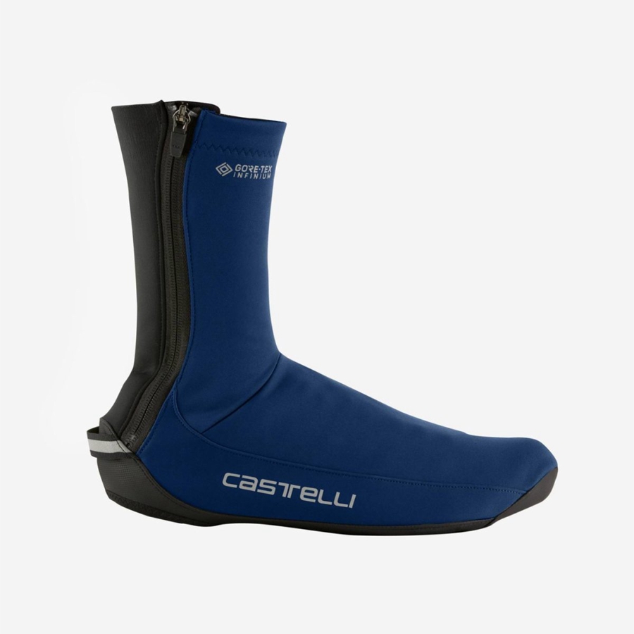 Castelli ESPRESSO Men Shoecovers Blue | ZJ4953867