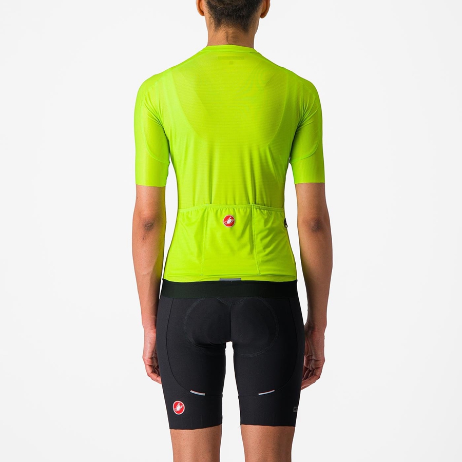 Castelli ESPRESSO W Women Jersey Light Green / Deep Green | NY4832765