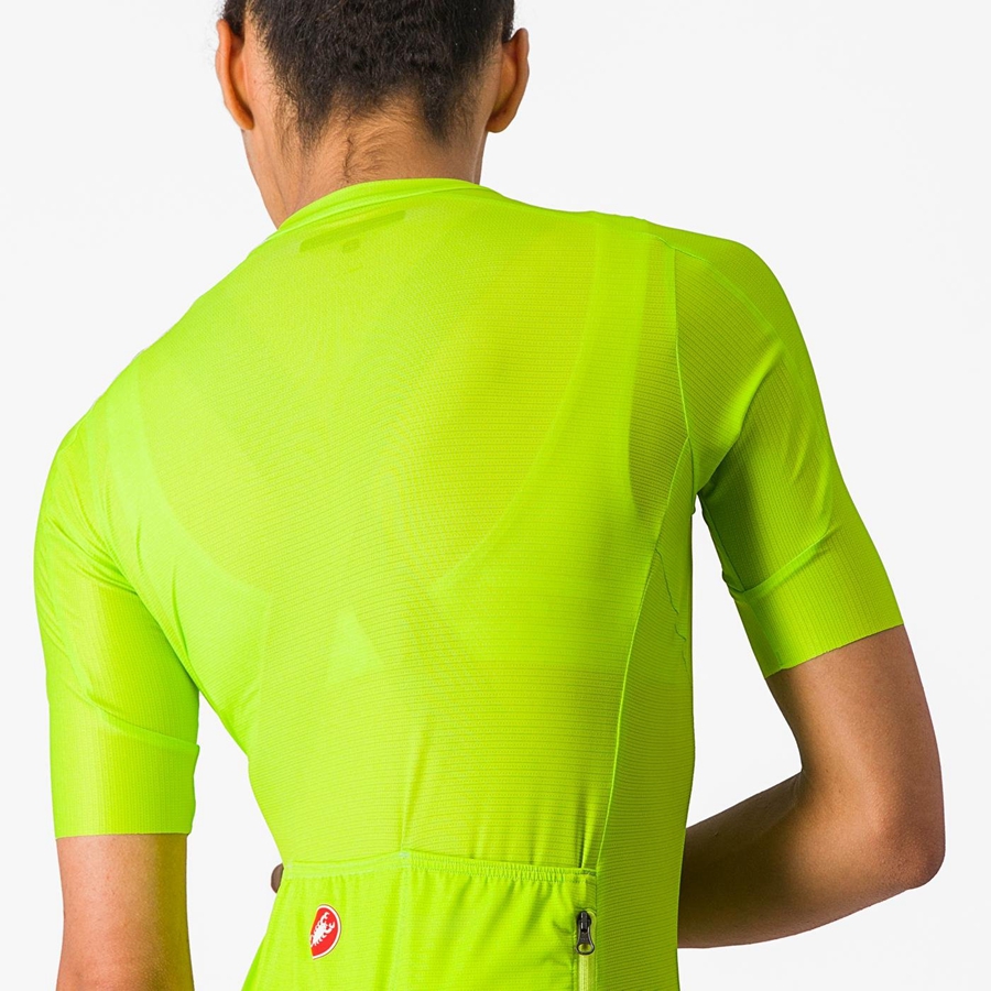 Castelli ESPRESSO W Women Jersey Light Green / Deep Green | NY4832765