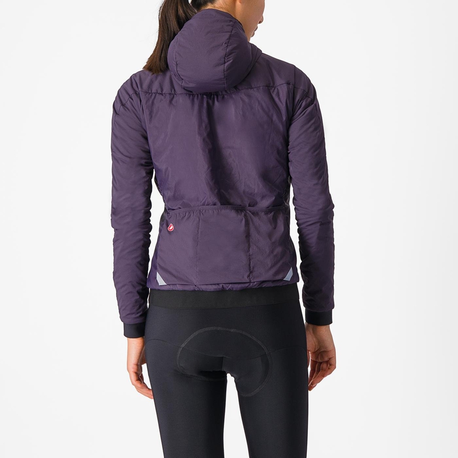 Castelli FLY THERMAL W Women Jackets Purple | WT1347598