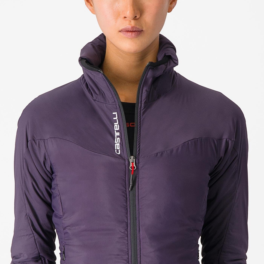 Castelli FLY THERMAL W Women Jackets Purple | WT1347598