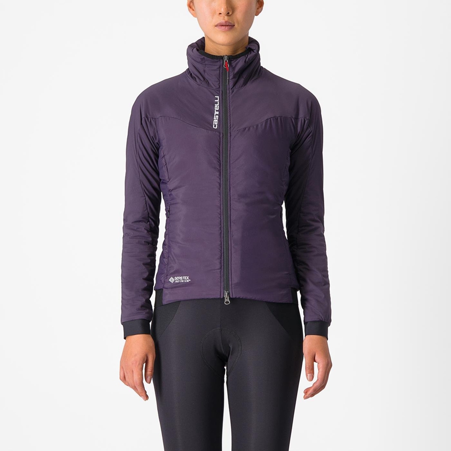 Castelli FLY THERMAL W Women Jackets Purple | WT1347598