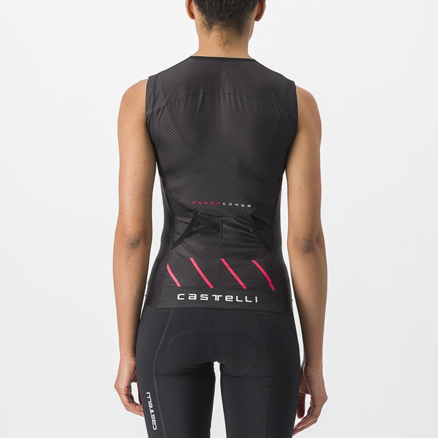 Castelli FREE 2 W TRI SINGLET Women Suits Black | MT7450186