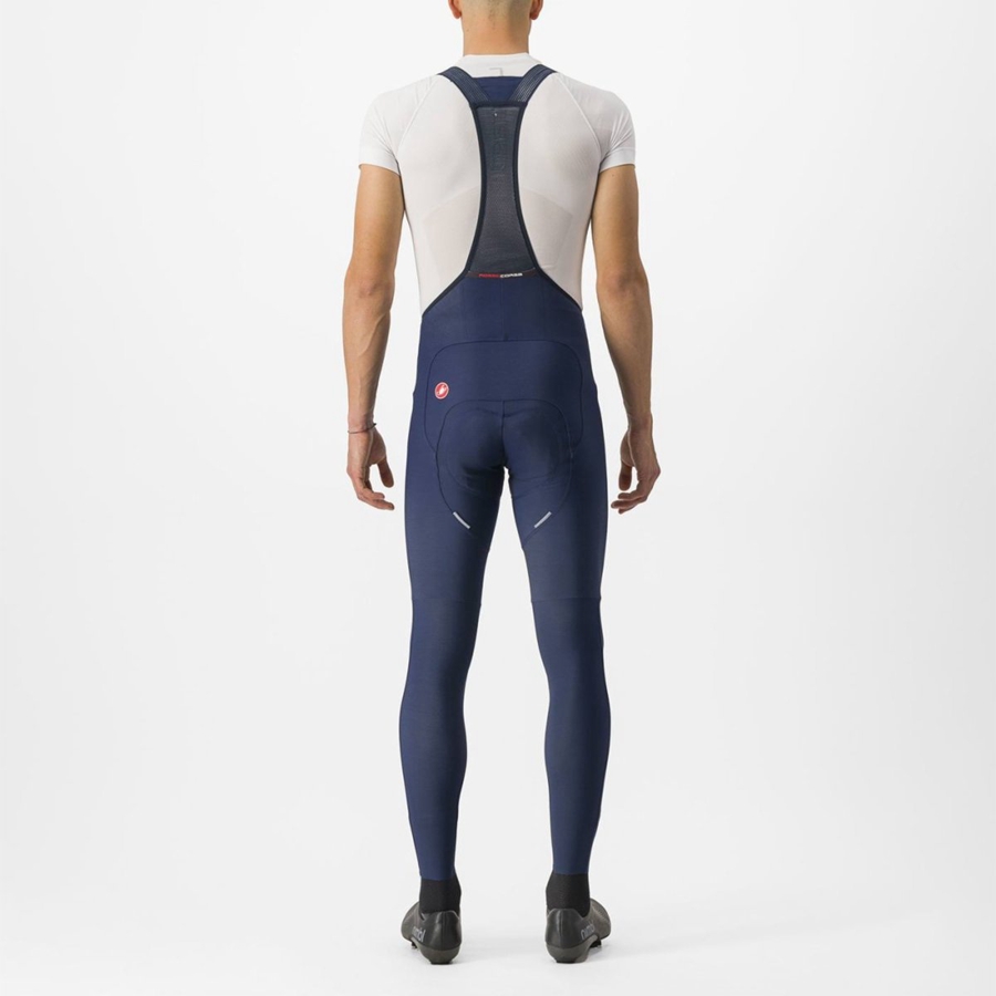 Castelli FREE AERO RC Men Bib Tights Blue | QD7436895