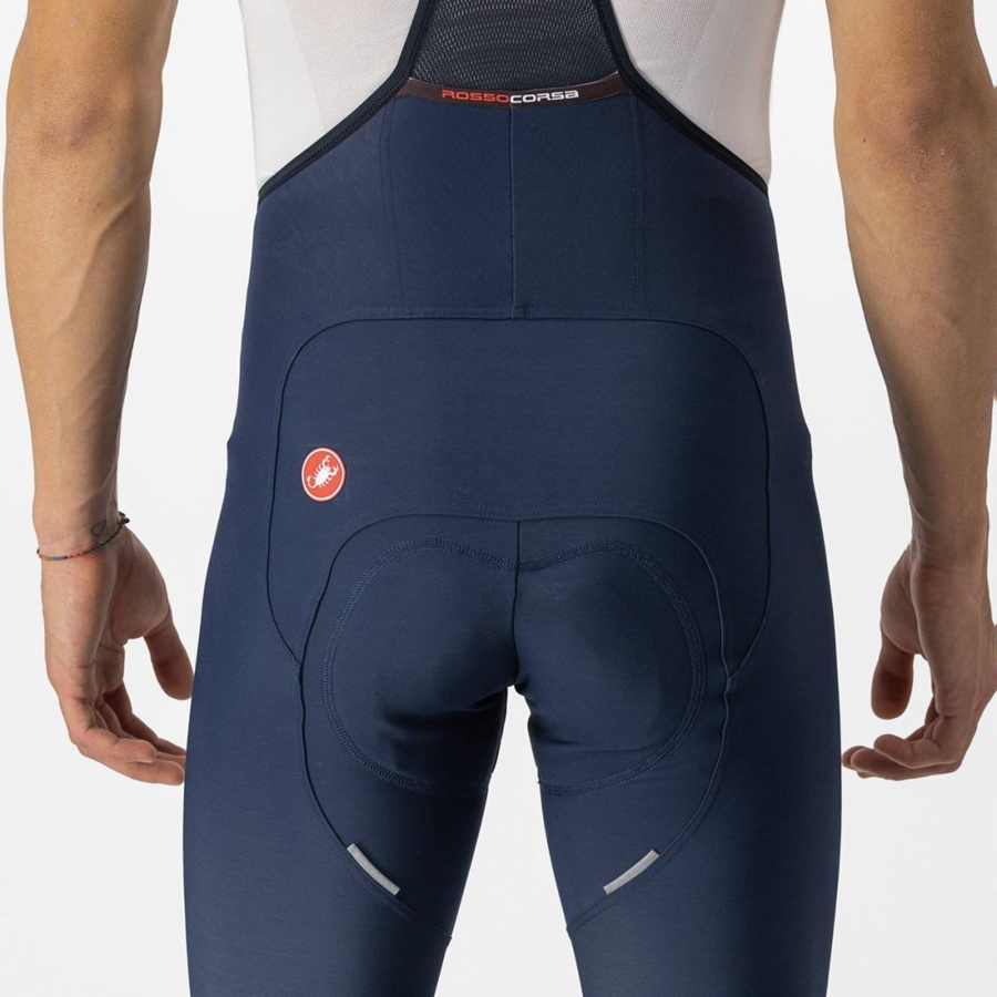 Castelli FREE AERO RC Men Bib Tights Blue | QD7436895