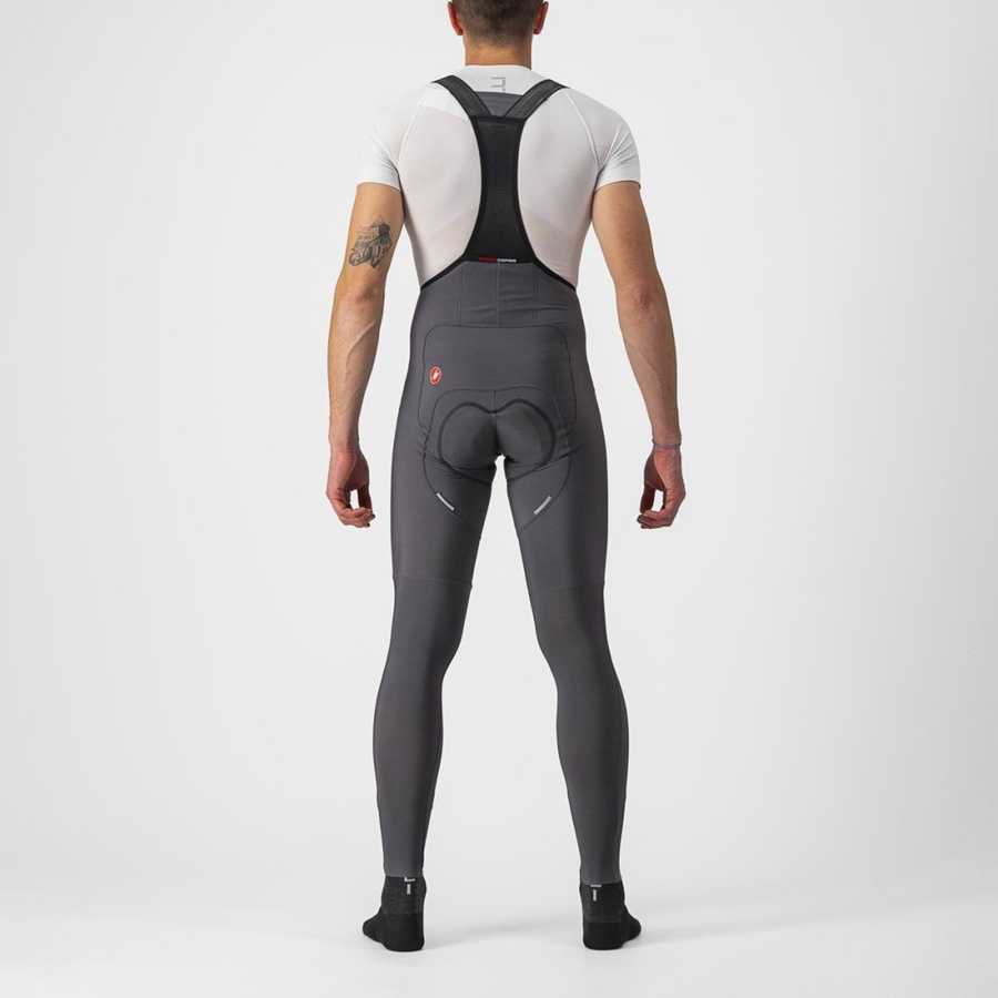 Castelli FREE AERO RC Men Bib Tights Dark Grey | OV1956230