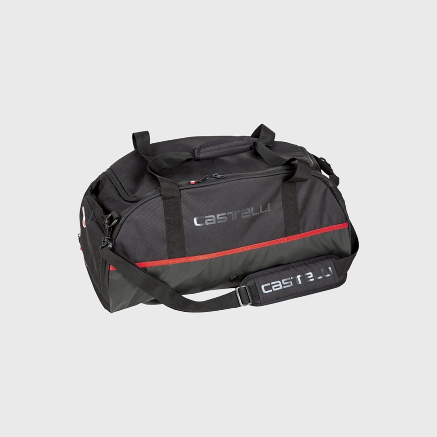 Castelli GEAR DUFFLE 2 Women Bags Black | EZ1687493