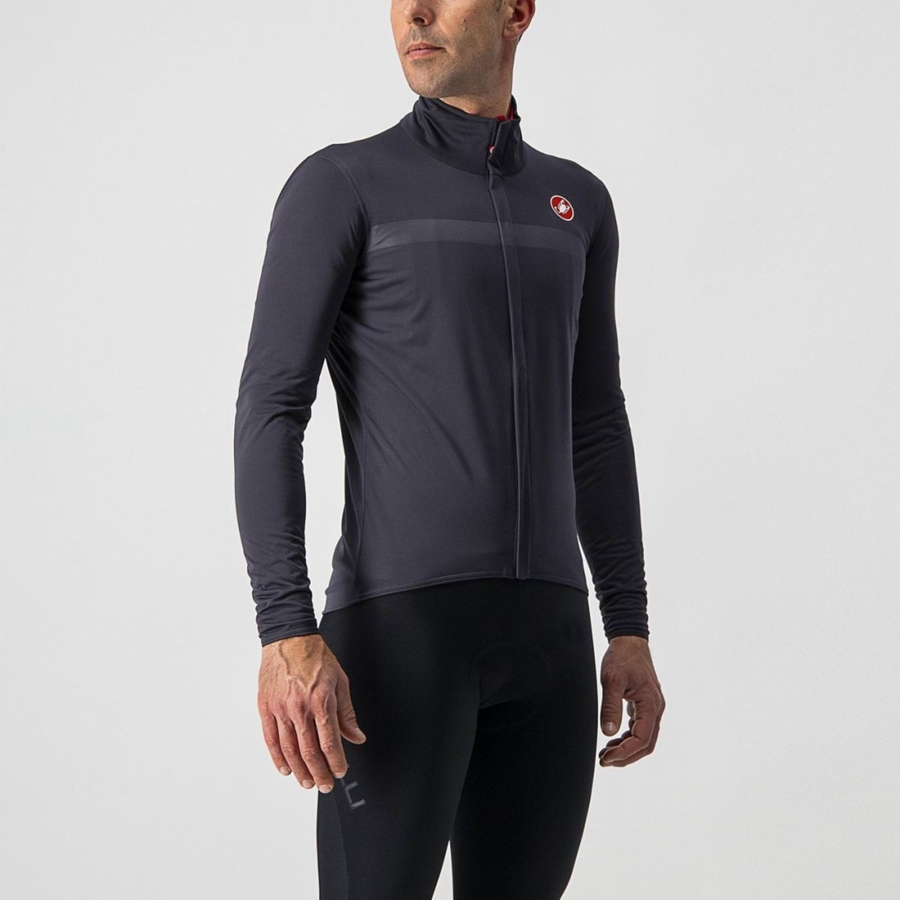 Castelli GOCCIA Men Protection Dark Grey | EV7695802