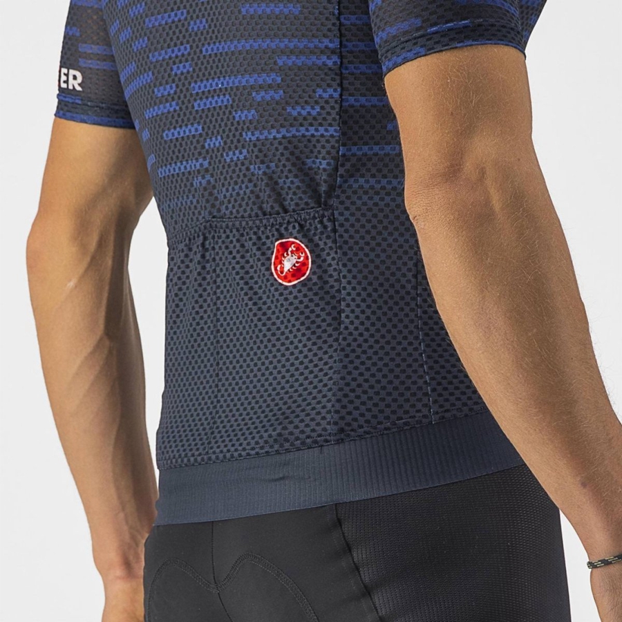 Castelli INSIDER Men Jersey Blue | WK6412803