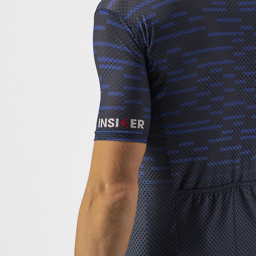 Castelli INSIDER Men Jersey Blue | WK6412803