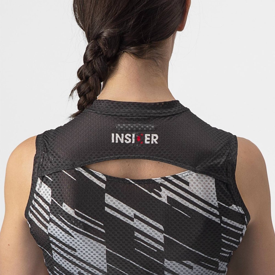 Castelli INSIDER W SLEEVELESS Women Jersey Black | EG0369172