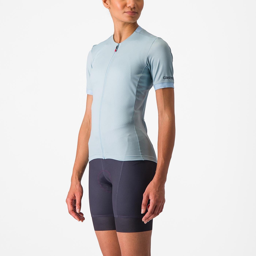 Castelli LIBERA Women Jersey Blue | ZV0678359