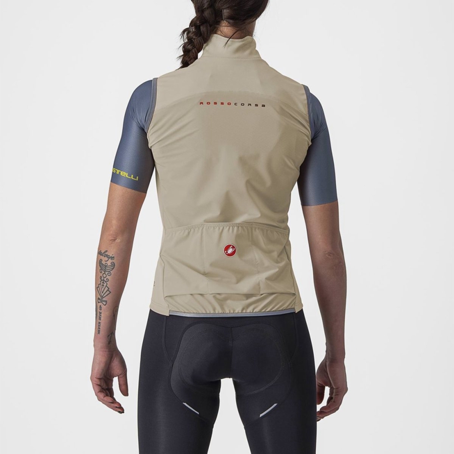 Castelli PERFETTO RoS 2 W Women Vest Grey | LM5629470