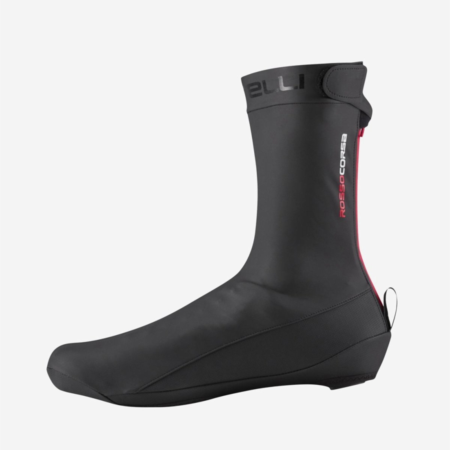 Castelli PIOGGIA 4 Women Shoecovers Black | AS9684152