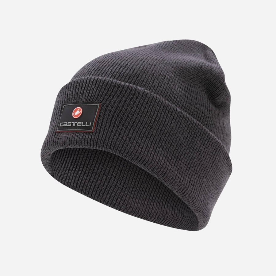 Castelli PODIOFIRMA Men Beanie Dark Grey | HB7453920