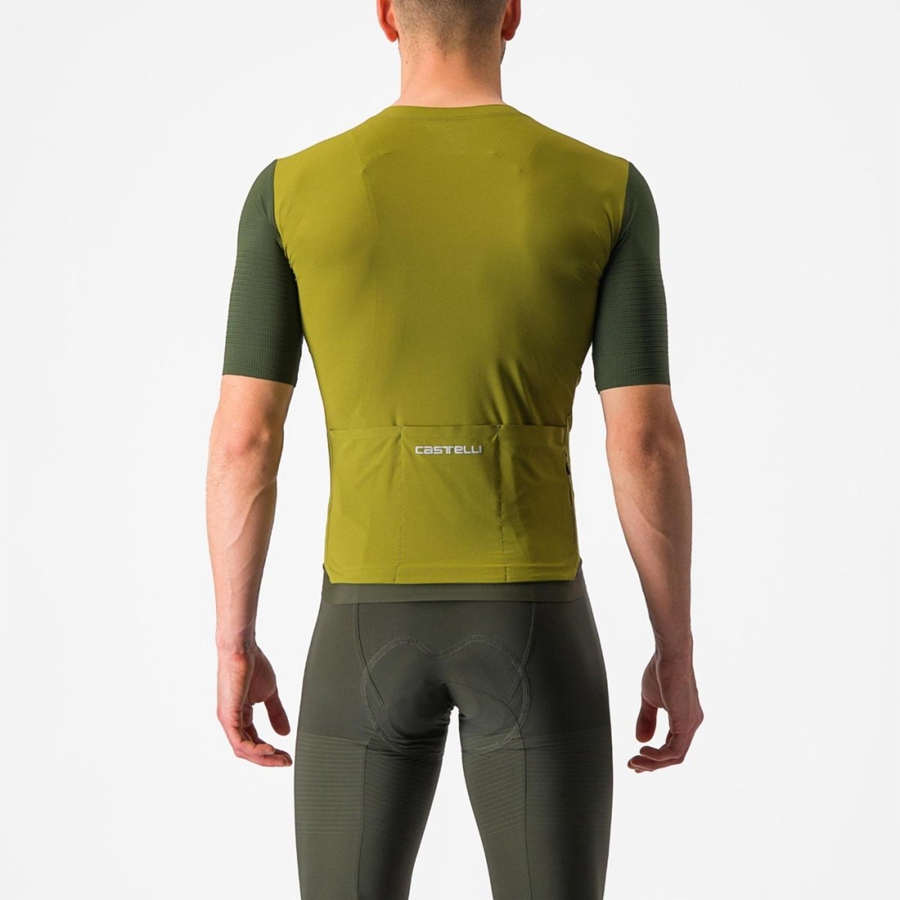 Castelli PREMIO Men Jersey Green / Deep Green | PD0837419