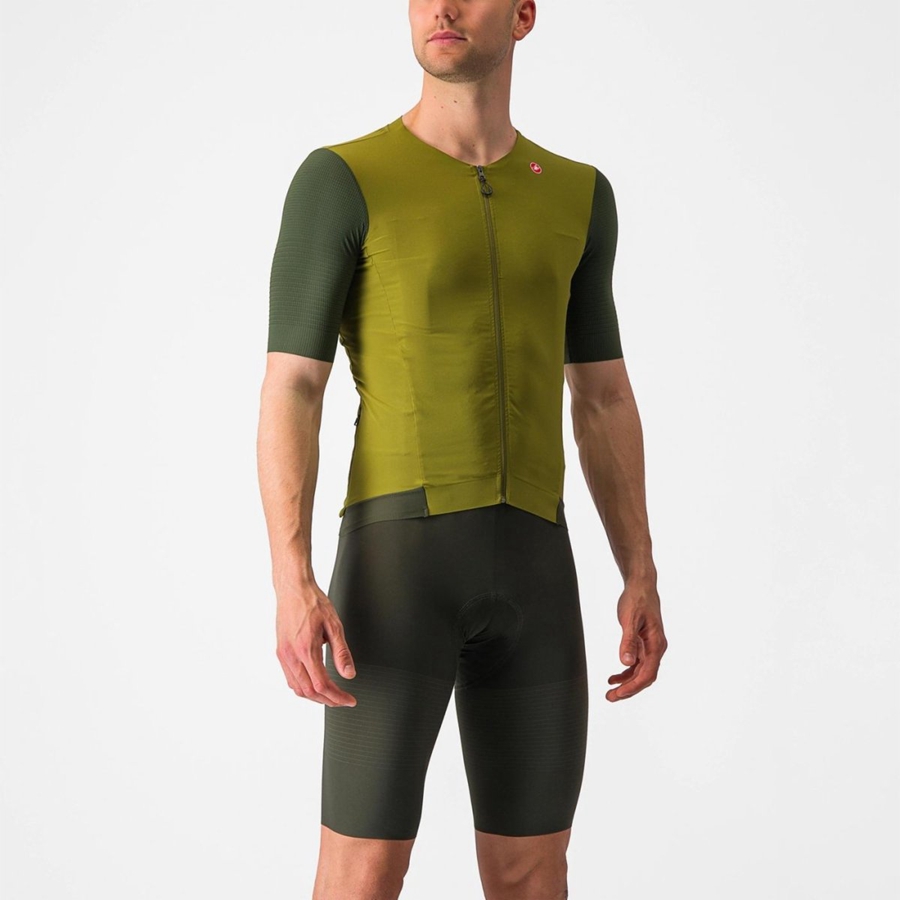 Castelli PREMIO Men Jersey Green / Deep Green | PD0837419