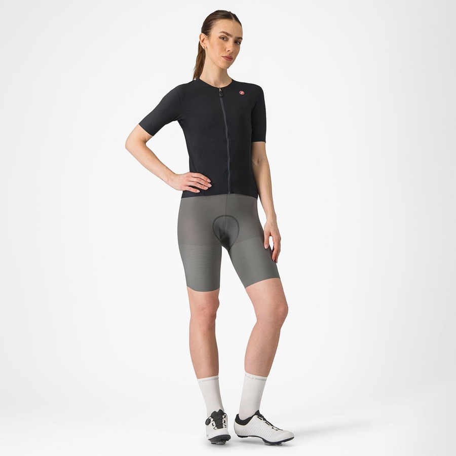 Castelli PREMIO W Women Bib Shorts Grey | BG3296170