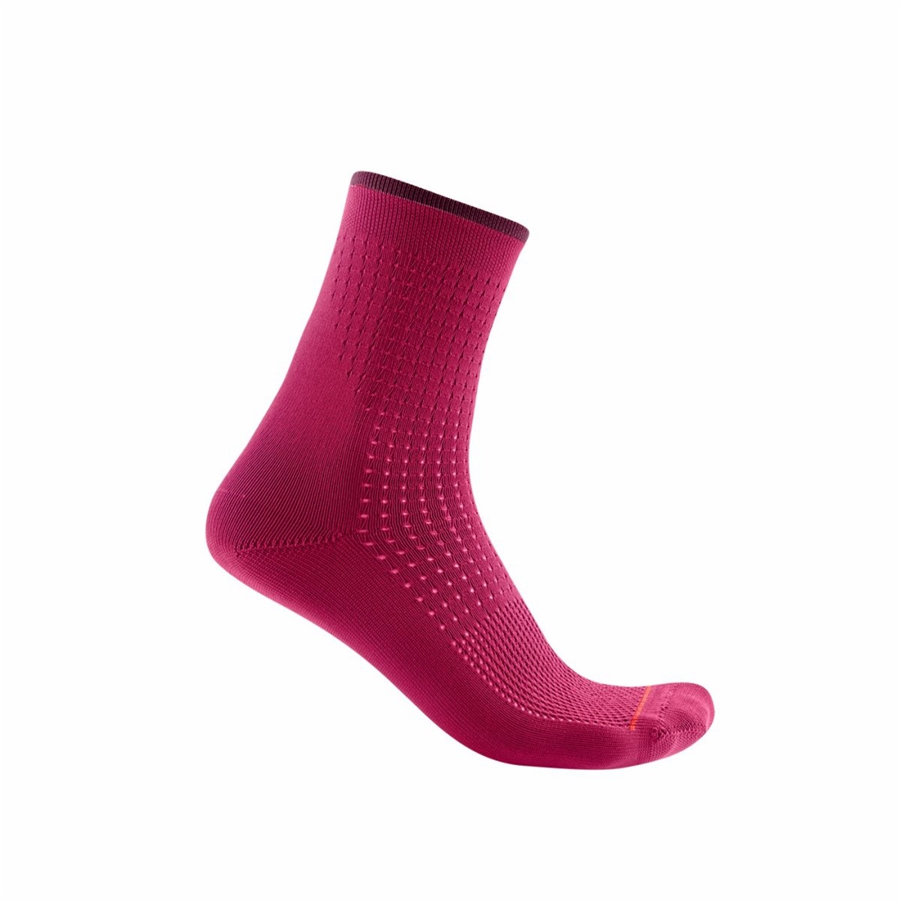 Castelli PREMIO W Women Socks Red | VT6503218