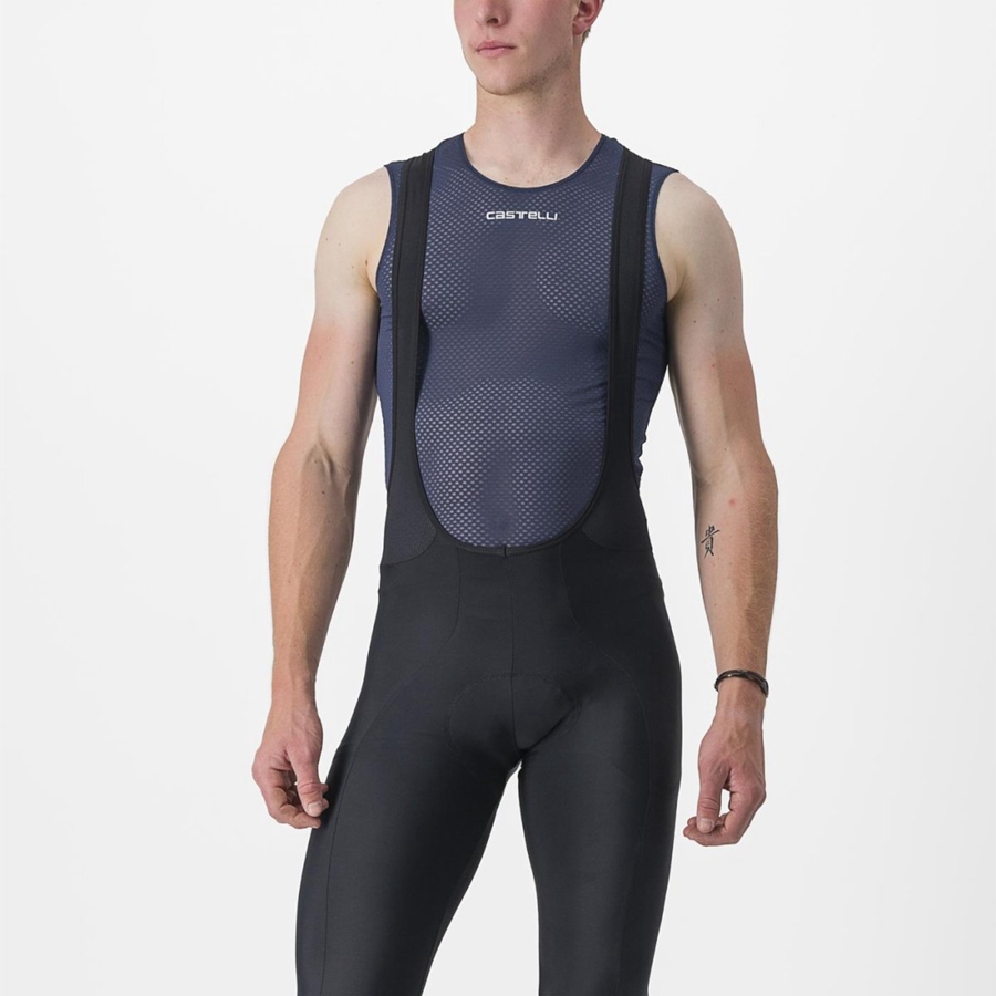 Castelli PRO MESH 2.0 SLEEVELESS Men Base Layer Blue | RG8623597