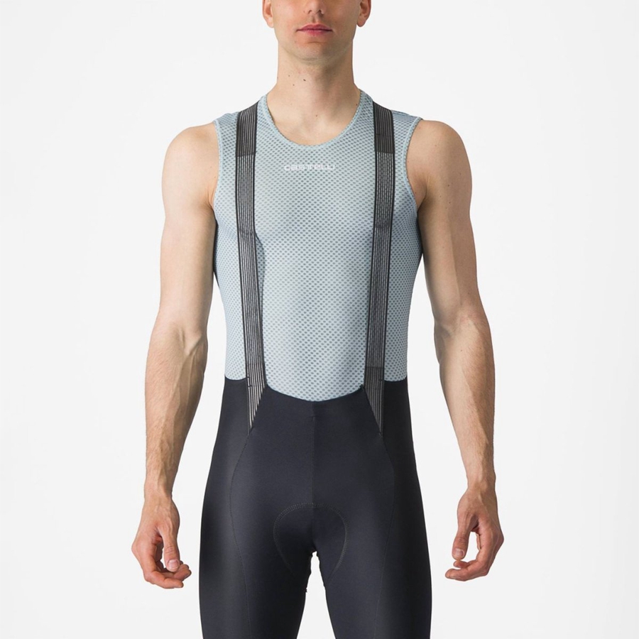 Castelli PRO MESH 2.0 SLEEVELESS Men Base Layer Blue | DB8549203