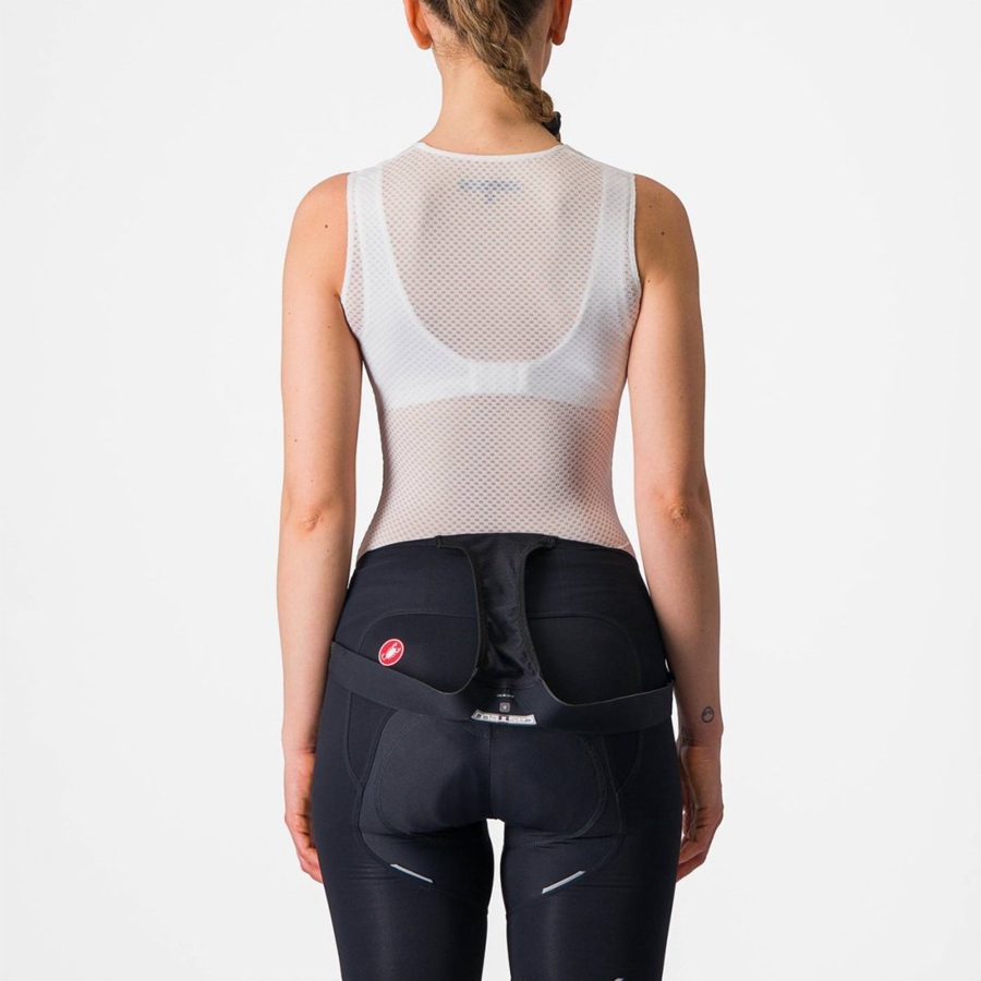 Castelli PRO MESH W SLEEVELESS Women Base Layer White | AK2496751