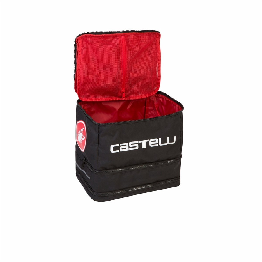 Castelli RACE RAIN Women Bags Black | ZW1598347