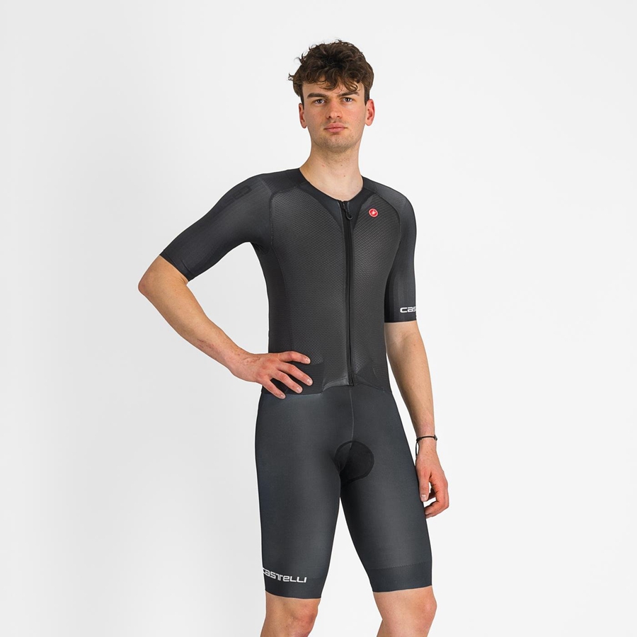 Castelli SANREMO BTW Men Speedsuits Black | PD5097163