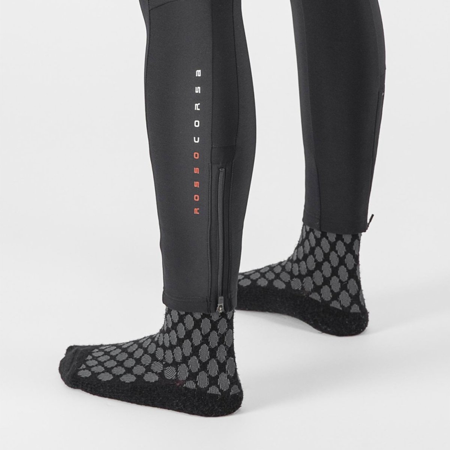 Castelli SORPASSO RoS W Women Bib Tights Black | WC9081326