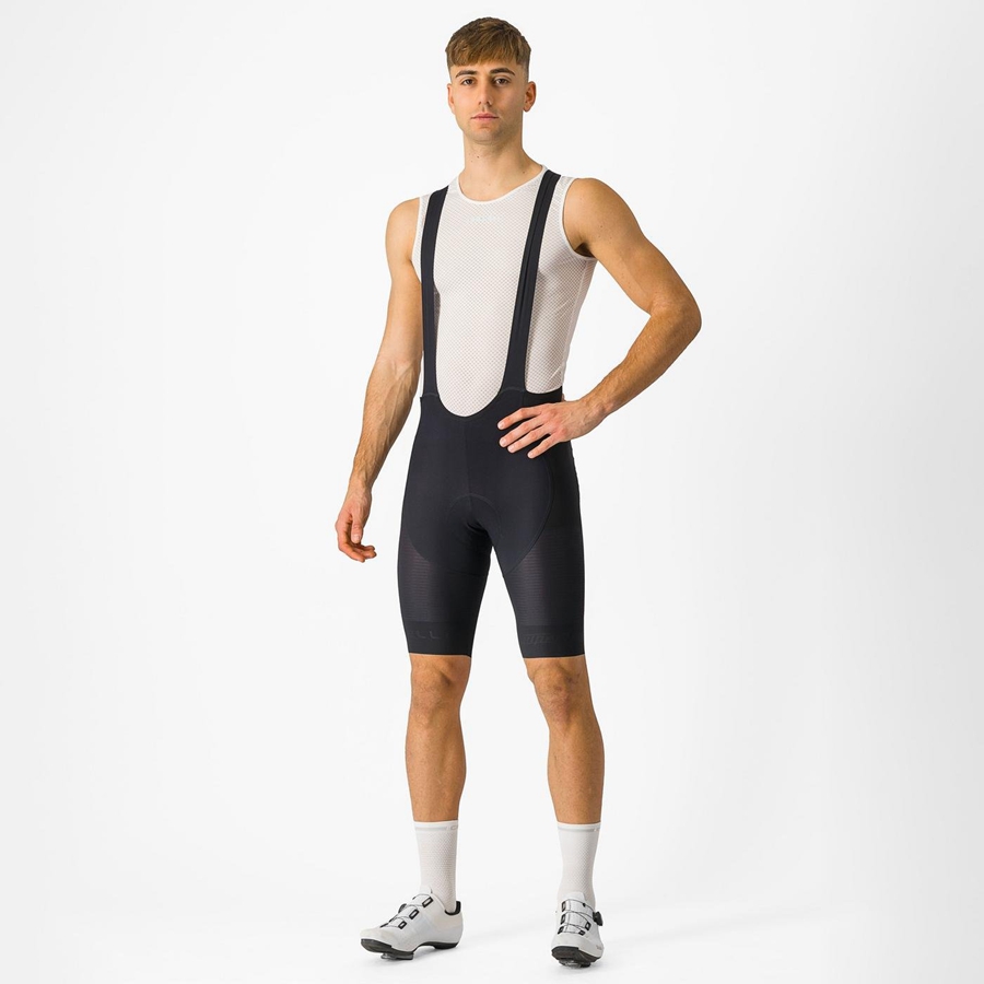 Castelli SUPERLEGGERA Men Bib Shorts Black | OG4602813