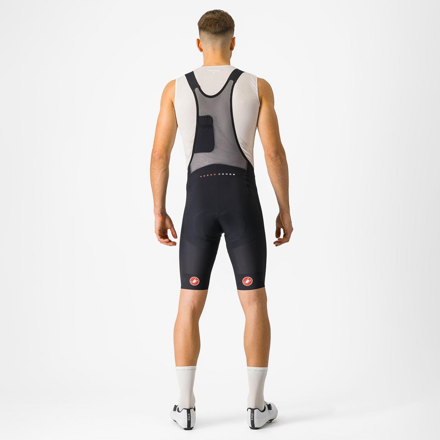 Castelli SUPERLEGGERA Men Bib Shorts Black | OG4602813