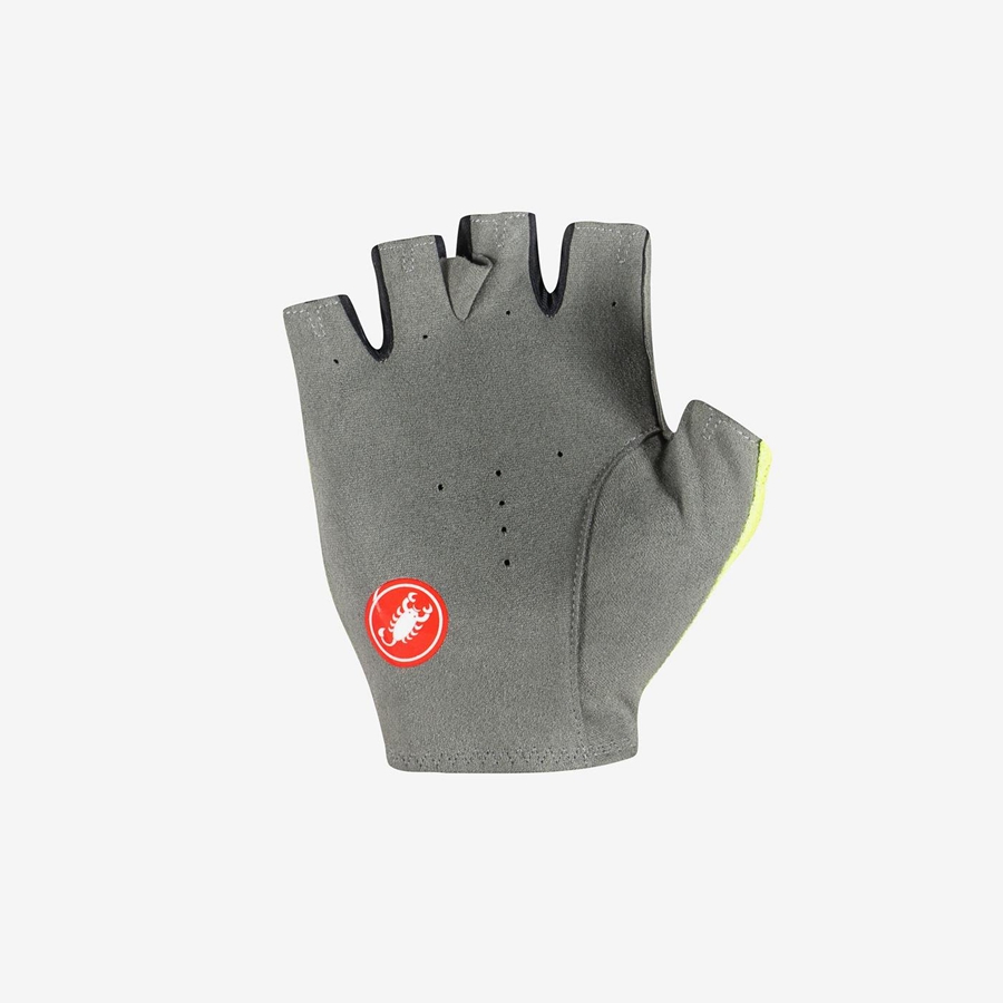 Castelli SUPERLEGGERA SUMMER. Men Gloves Light Green | VT1896243