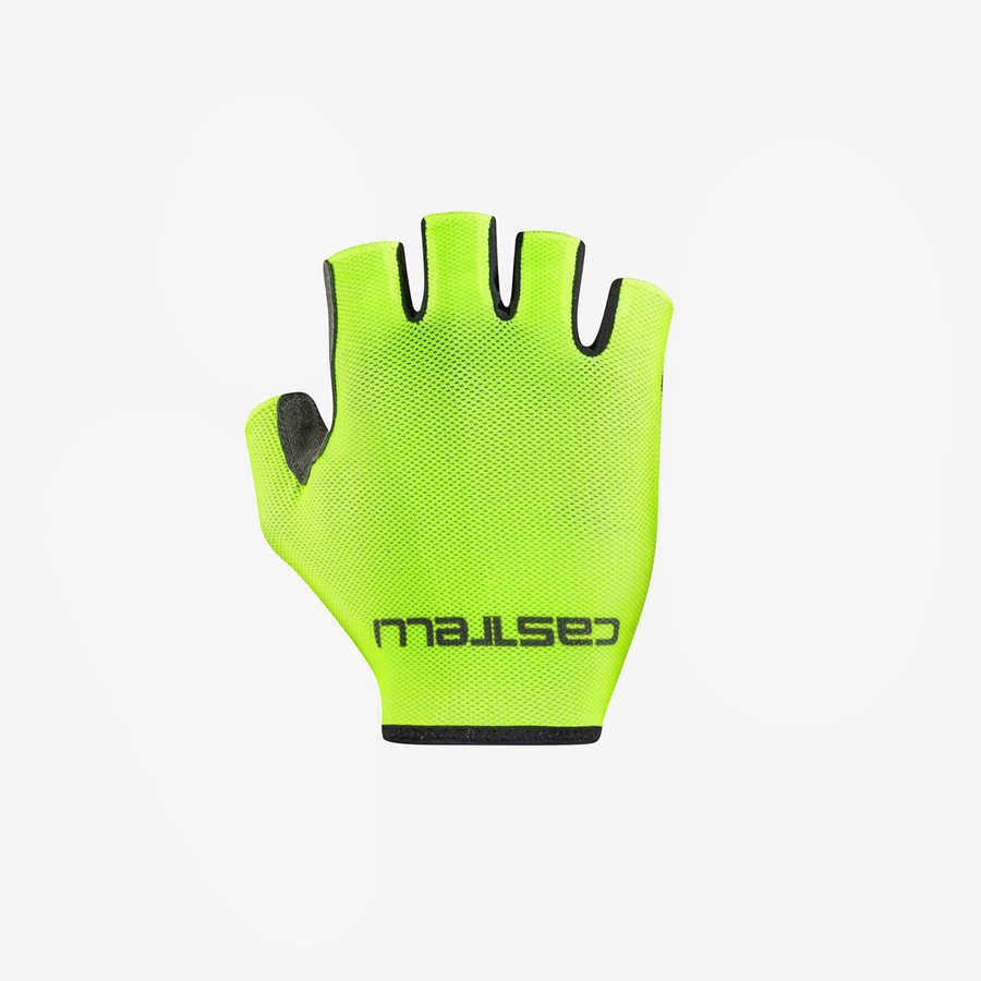 Castelli SUPERLEGGERA SUMMER. Men Gloves Light Green | VT1896243