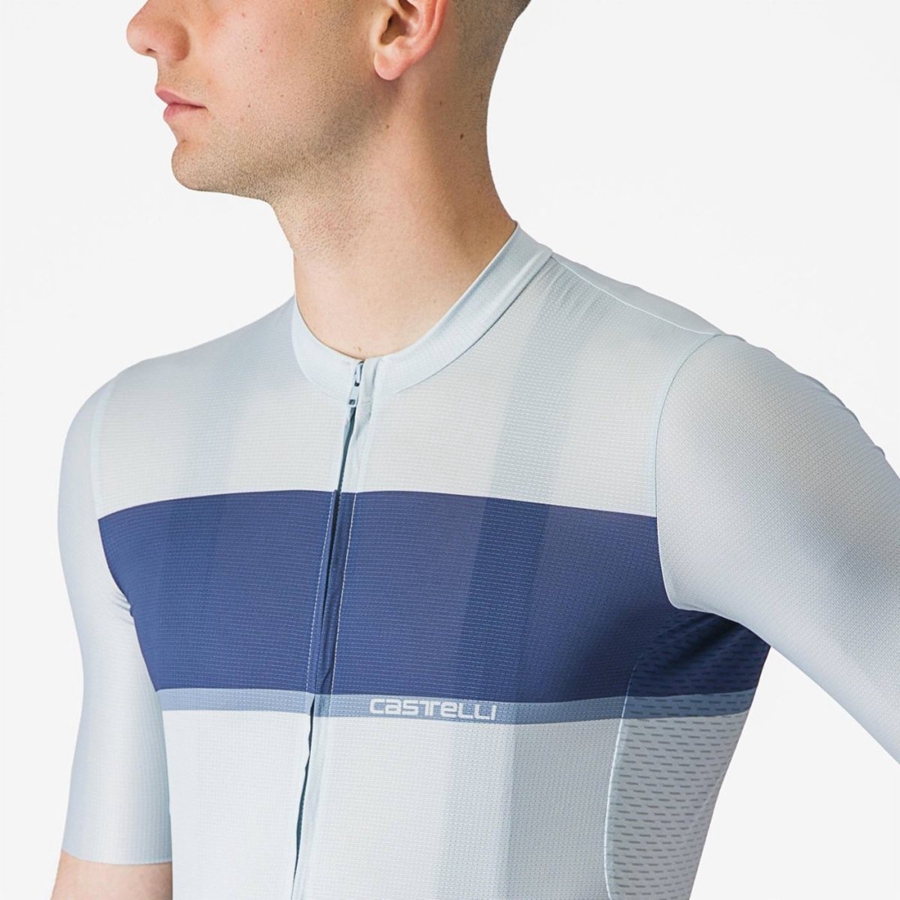 Castelli TRADIZIONE Men Jersey Blue / Blue / Grey | DM2701695