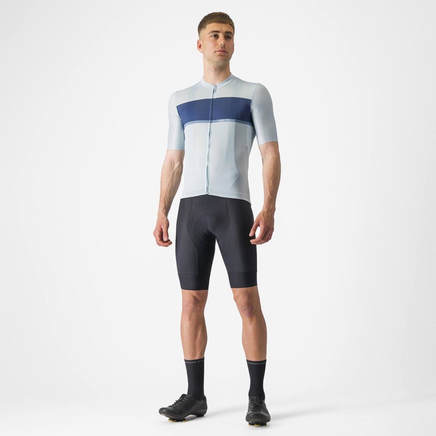 Castelli TRADIZIONE Men Jersey Blue / Blue / Grey | DM2701695